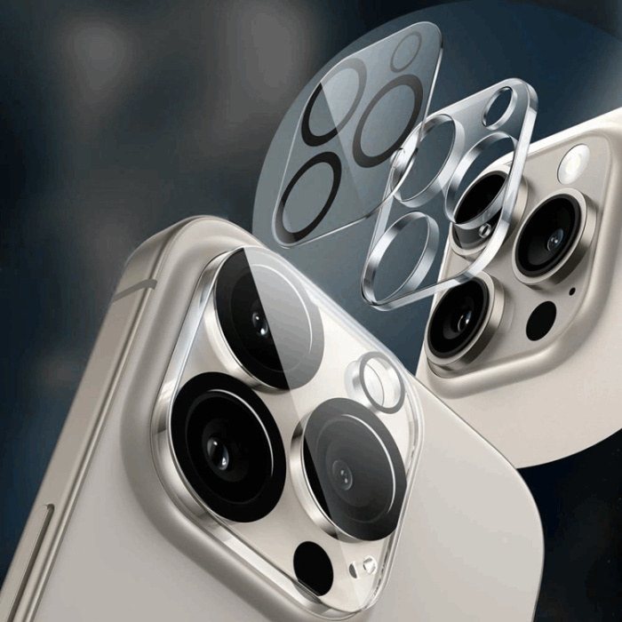 Tech-Protect - Tech-Protect iPhone 16e Kameralinsskydd Härdat glas Cam Fit Plus