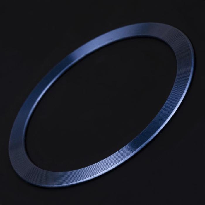 A-One Brand - [2-Pack] MagSafe Metallring Magnetisk - Marinblå