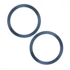 A-One Brand - [2-Pack] MagSafe Metallring Magnetisk - Marinblå