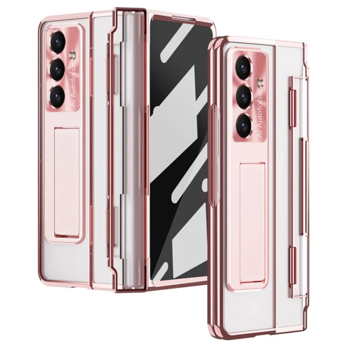 A-One Brand - Galaxy Z Fold 7 Mobilskal Kickstand med Skärmskydd