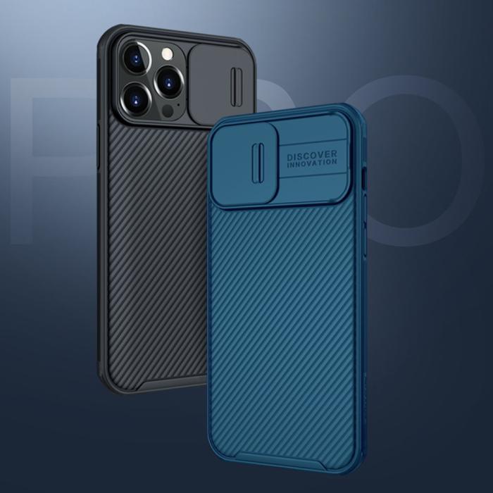UTGATT1 - Nillkin CamShield Pro Skal iPhone 13 Pro Max - Svart