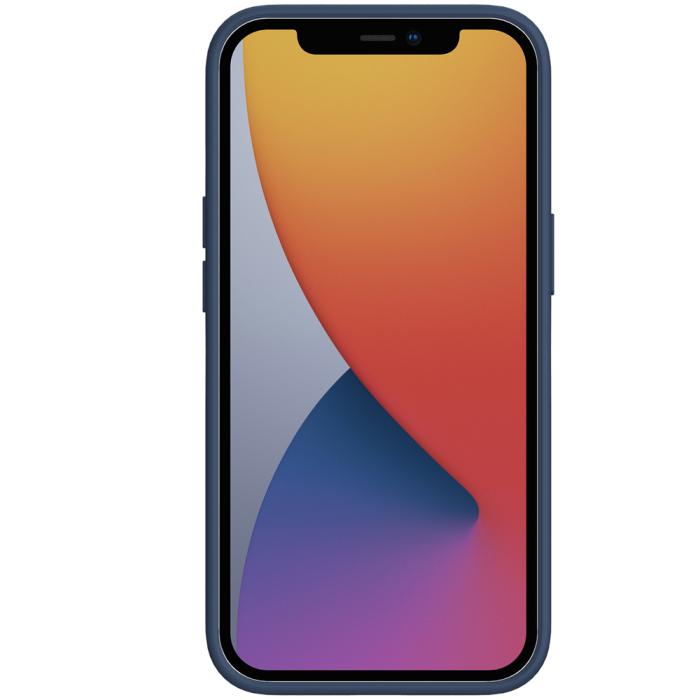 Nillkin - Nillkin CamShield Silky Silikon Skal iPhone 13 Pro Max - Blå