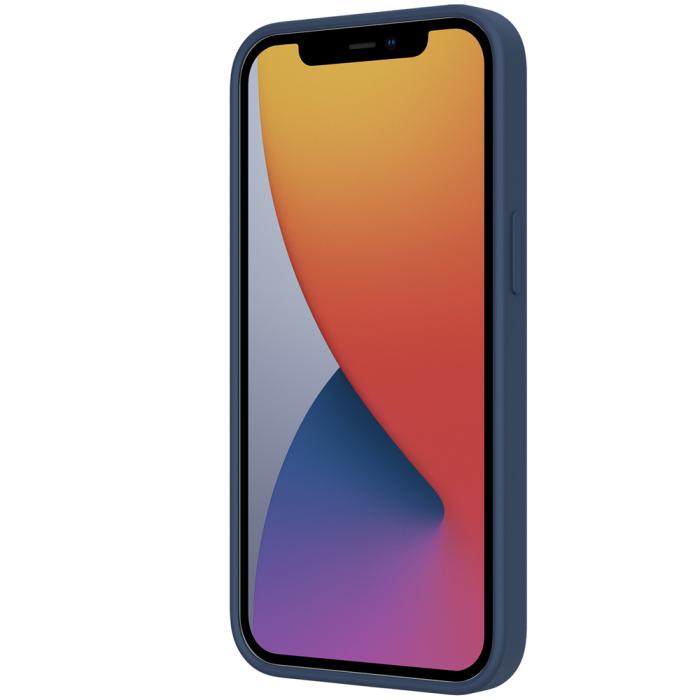 Nillkin - Nillkin CamShield Silky Silikon Skal iPhone 13 Pro Max - Blå