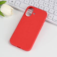 A-One Brand - iPhone 17 Mobiskal Biodegradable Wheat Straw+TPU - Röd