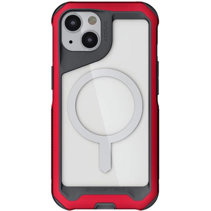 Ghostek - Ghostek Magsafe Atomic Slim Skal iPhone 13 - Röd
