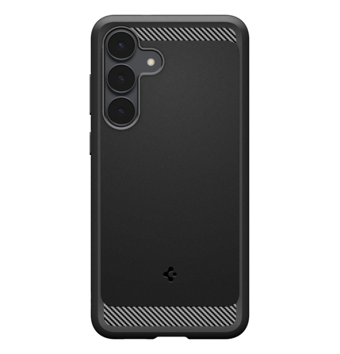 Spigen - Spigen Galaxy S25 FE Mobilskal Rugged Armor - Matte Svart