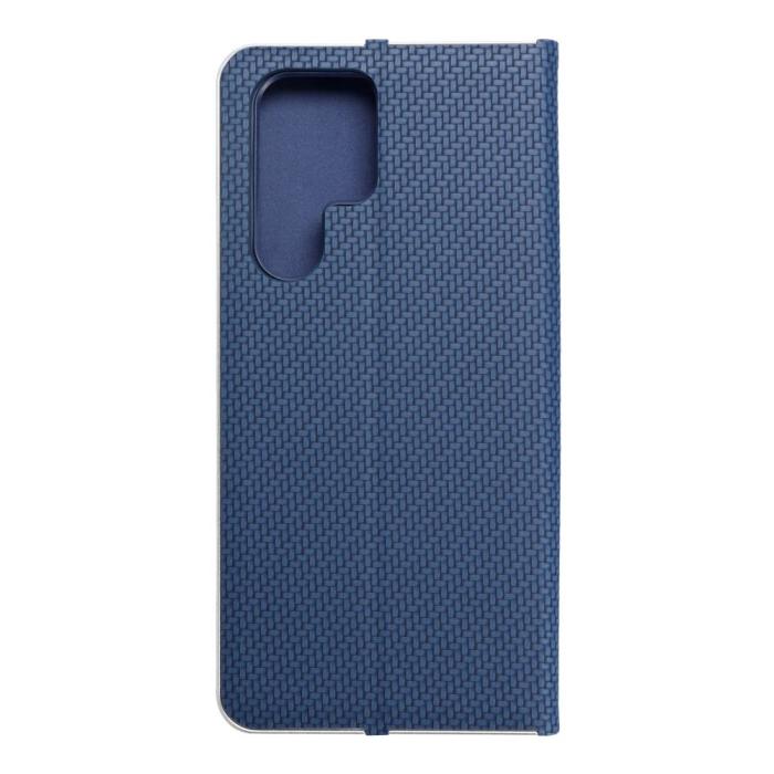 Forcell - Forcell Galaxy S22 Ultra Fodral Luna Carbon - Blå