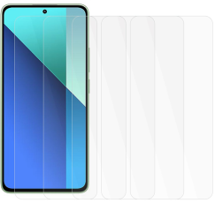A-One Brand - [5-Pack] Xiaomi Redmi Note 13 4G Härdat Glas Skärmskydd 2.5D - Clear