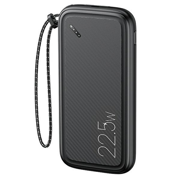 USAMS Powerbank 10000mAh 22.5W PD QC 3.0 - Svart | 505295 | AlltMobil