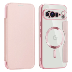 AMORUS - AMORUS Google Pixel 10 Pro XL Plånboksfodral Magsafe RFID - Rosa