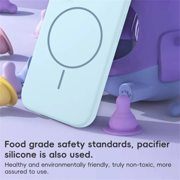 A-One Brand - iPhone 14 Pro Max Mobilskal MagSafe Silikon Anti Drop