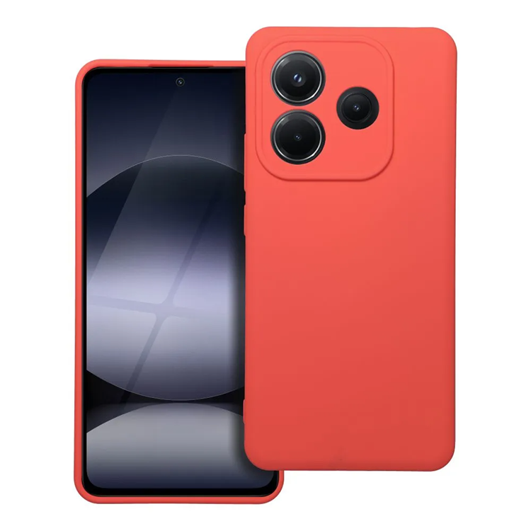 Xiaomi Redmi Note 14 5G Mobilskal Silikon - Peach | 2353 | AlltMobil