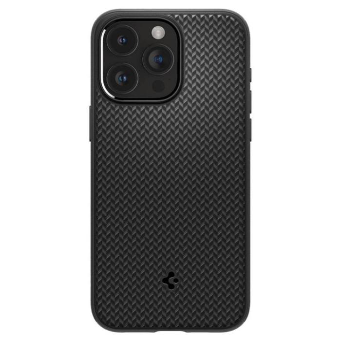 Spigen - Spigen iPhone 15 Pro Max Mobilskal Magsafe Armor - Matte Svart