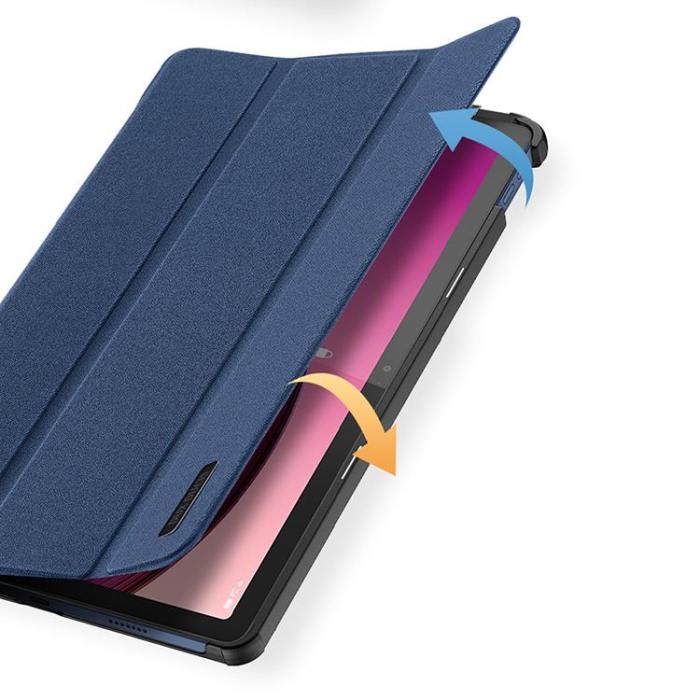 Dux Ducis - Dux Ducis Lenovo Tab M10 Fodral Domo Smart Sleep - Blå
