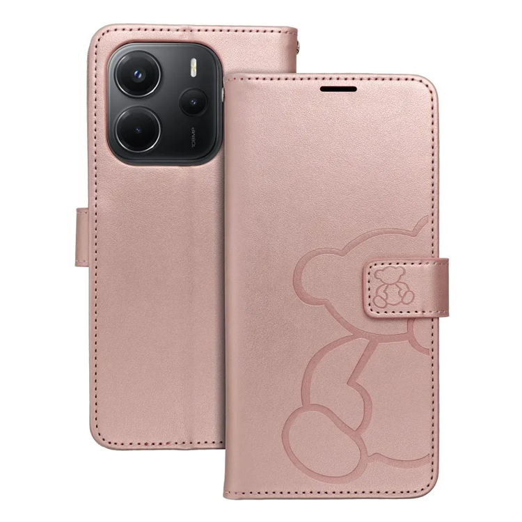 Xiaomi Redmi Note 14 4G Plånboksfodral Mezzo - Teddy Bear | 2353 | AlltMobil