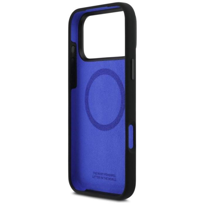 BMW - BMW iPhone 17 Pro Max Mobilskal MagSafe M Silikon Logo - Svart