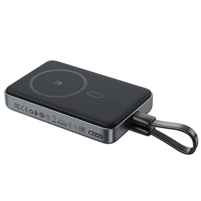 Acefast - Acefast Powerbank 10000mAh M10 Magnetic 2x USB-C PD 30W - Svart