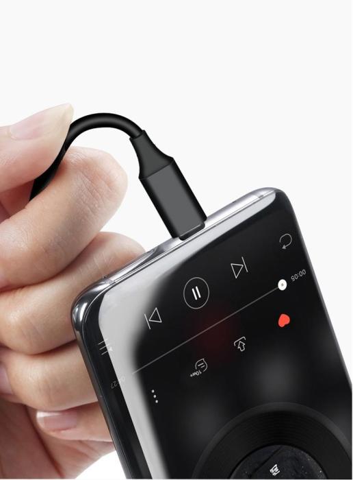 A-One Brand - Hårddisk kabel USB-C till microUSB 3.0 Hårddiskhölje - 1M - Svart
