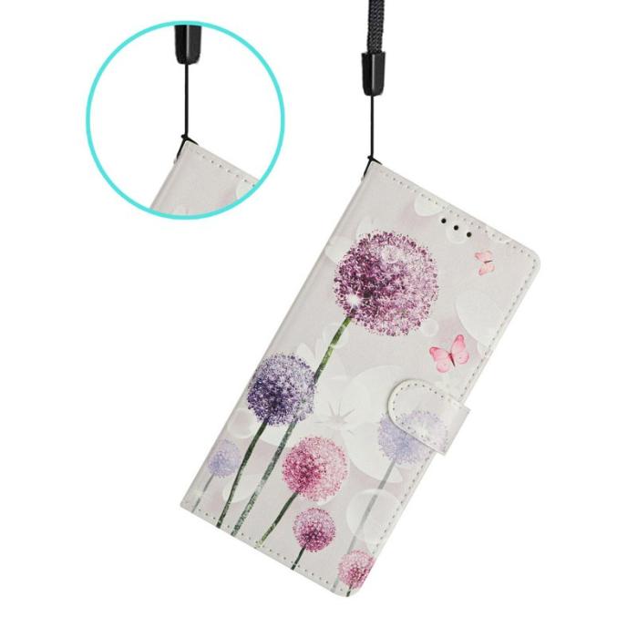 OEM - Samsung Galaxy A57 Plånboksfodral Konstläder - Dandelion