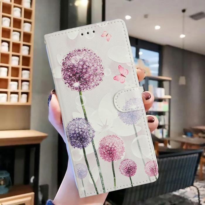 OEM - Samsung Galaxy A57 Plånboksfodral Konstläder - Dandelion