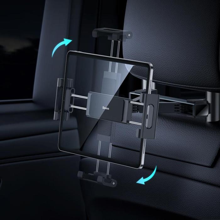 BASEUS - Baseus Bilhållare JoyRide Pro HeadRest- Svart