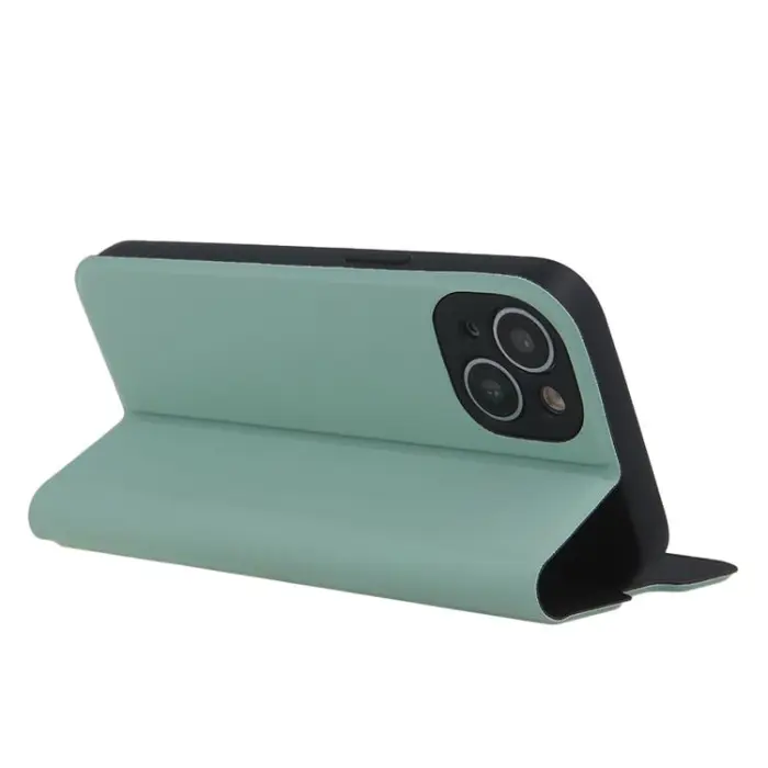 OEM - Xiaomi Redmi Note 13 5G Plånboksfodral Smart Soft - Ljusgrön
