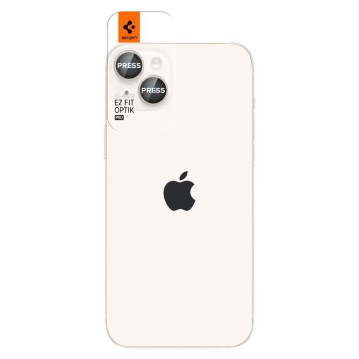 UTGATT1 - [2-Pack] Spigen iPhone 14/14 Plus Linsskydd i Härdat Glas Starlight
