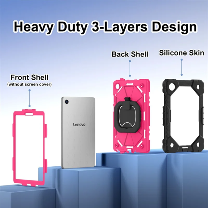 A-One Brand - Lenovo Tab K9 Mobilskal Silikon Kickstand