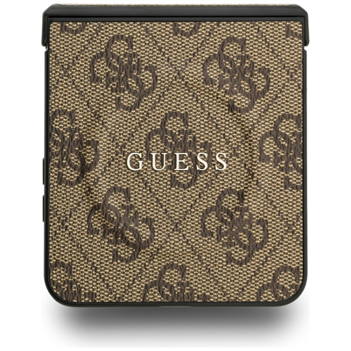 Guess - Guess Mobilskal För Galaxy Z Flip 7 MagSafe 4G Classic - Brun