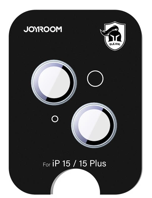 Joyroom iPhone 15/15 Plus Härdat Glas Kameralinsskydd - Blå | 5468 | AlltMobil