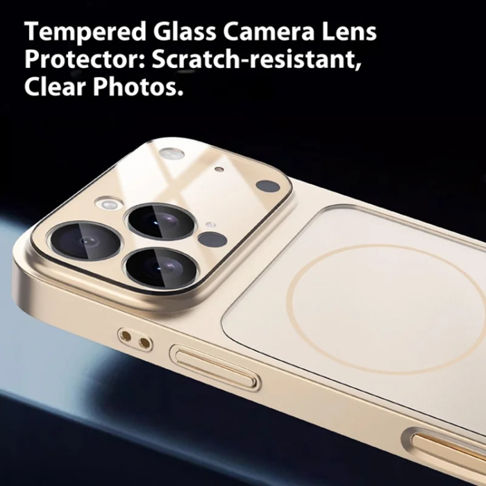 A-One Brand - iPhone 16 Pro Skal med iPhone 17 Pro Utseende - Titanblå