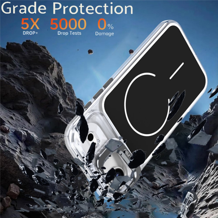 A-One Brand - iPhone Air Mobilskal MagSafe Lens Kickstand TPU + PC