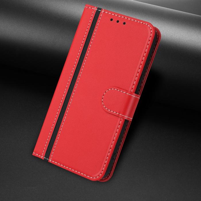 OEM - Plånboksfodral för Samsung Galaxy S26 Magnetiskt Konstläder - Röd
