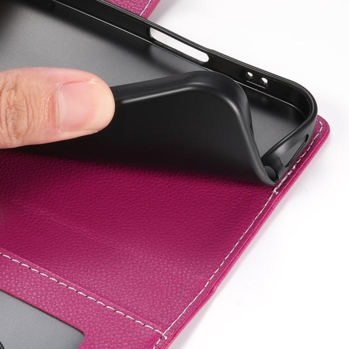 OEM - Plånboksfodral för Samsung Galaxy S26 Magnetiskt Konstläder - Rosa