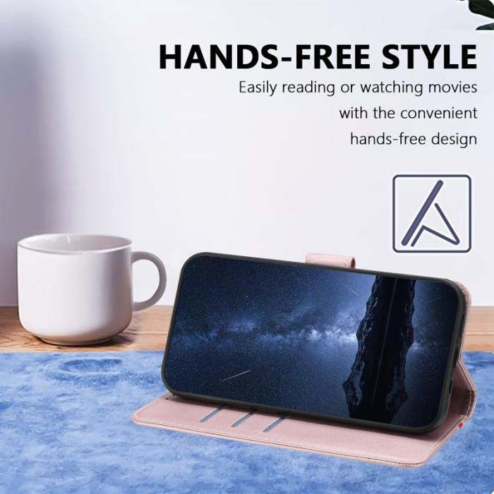 OEM - Plånboksfodral för Samsung Galaxy S26 Magnetiskt Konstläder - Roséguld