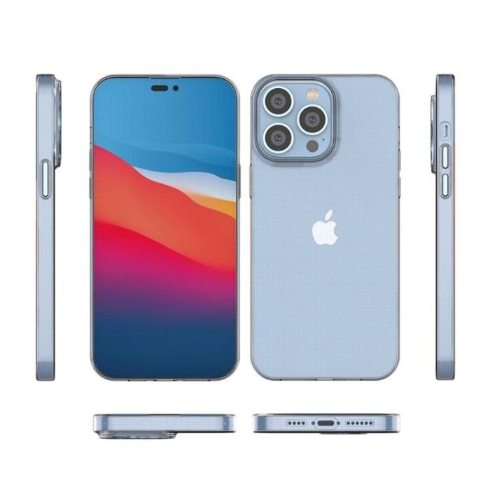 OEM - iPhone 14 Pro Skal Anti-Scratch TPU - Transparent