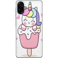 iSecrets - Mobilskal till Samsung Galaxy A07 4G med Glad enhörning