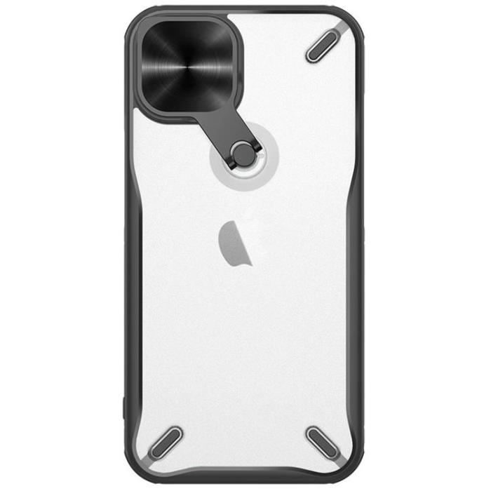 Nillkin - Nillkin Cyclops Foldable Stand Skal iPhone 13 - Svart