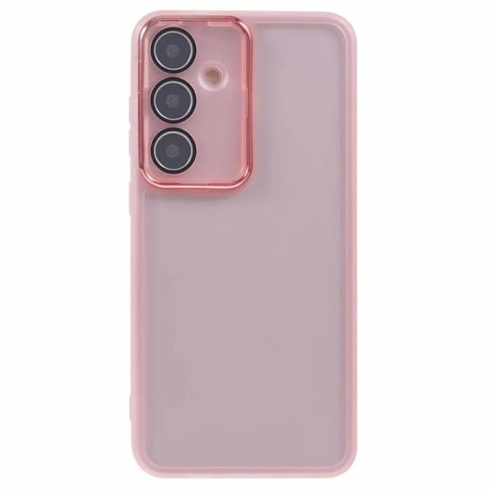 WANLONFENG - WANLONFENG Mobilskal för Samsung Galaxy S26 Plus TPU - Rosa