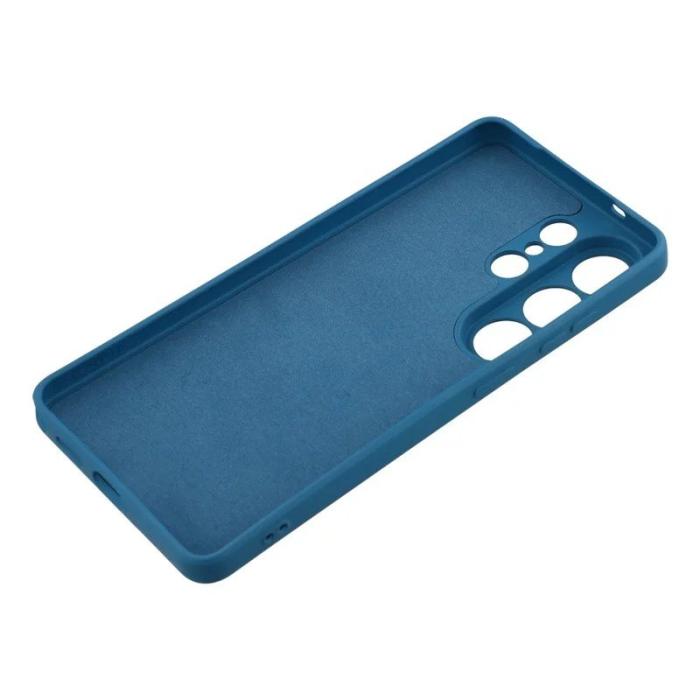 WANLONFENG - WANLONFENG Mobilskal för Samsung Galaxy S26 Ultra TPU med härdat glas - Safir