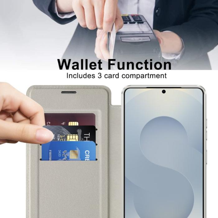 OEM - Mobilskal för Samsung Galaxy S26 Ultra Magnetiskt RFID - Titangrå