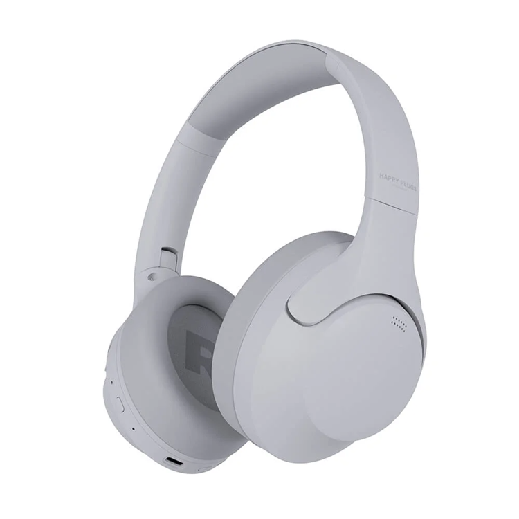 Happy Plugs Over-Ear Trådlösa Hörlurar ANC Play Pro - Vit | 505771 | AlltMobil