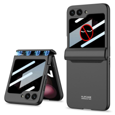 GKK - GKK Galaxy Z Flip 7 Mobilskal med Privacy Skärmskydd - Svart