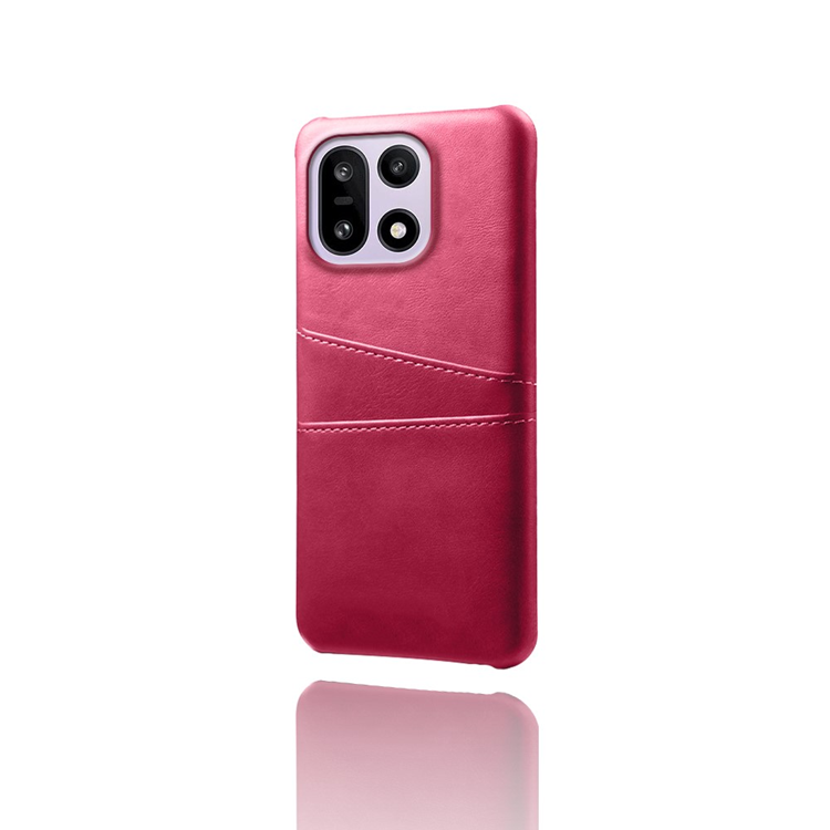 OnePlus 15 5G Mobilskal Korthållare Dual PU Läder - Rosa (Rosa) | 2353 | AlltMobil