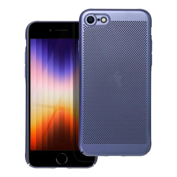 OEM - iPhone 7/8/SE (2020/2022) Mobilskal Breezy - Blå