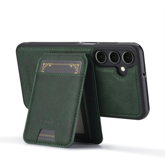 LC.imeeke - LC.IMEEKE L3 för Samsung Galaxy A17 5G Fodral KonstLäder - Grön
