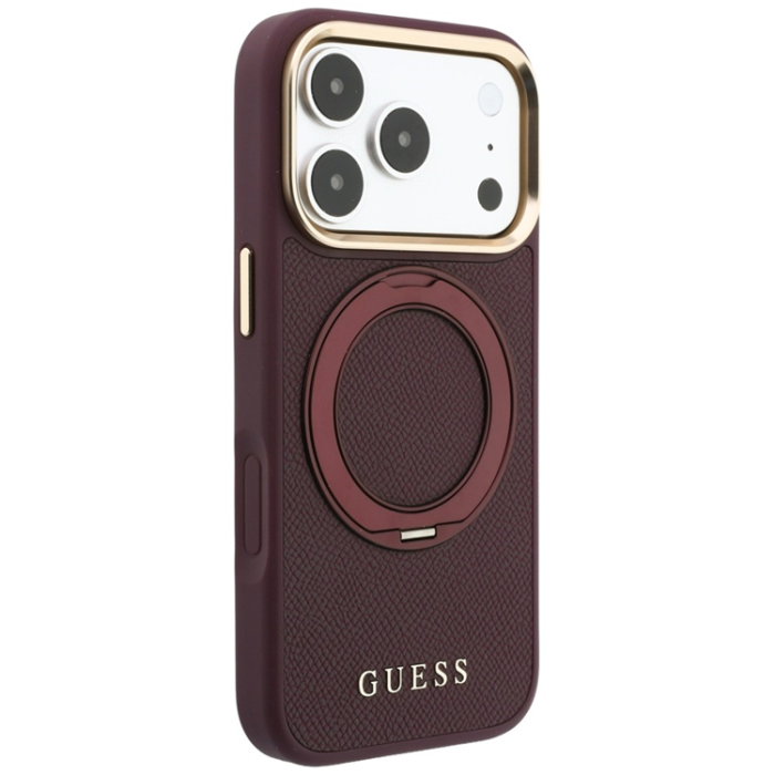 Guess - Guess Mobilskal till iPhone 18 Pro Max/17 Pro Max Magsafe Ringställ 360