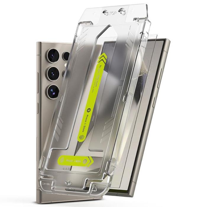 Ringke - [2-Pack] Ringke Galaxy S24 Ultra Härdat Glas Skärmskydd Easy Slide - Clear