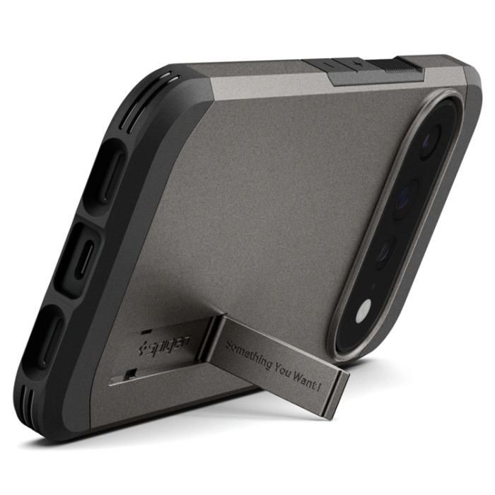 Spigen - Spigen Mobilskal För Google Pixel 11 Pro XL Magsafe Tough Armor - Gunmetal