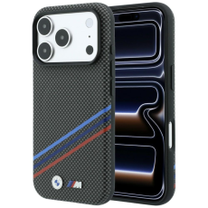 BMW - BMW Mobilskal F&ouml;r iPhone 18 Pro Max/17 Pro Max Magsafe M Quadrille Kevlar Print